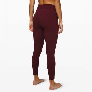 Lululemon Align Pant II 25" Garnet